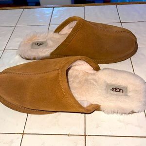 Mens UGG Suede Scuff Slippers Size10